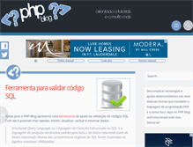 Tablet Screenshot of phpblog.com.br